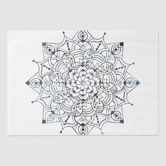 Mandala Series Design 23 Tissue Paper (Front)