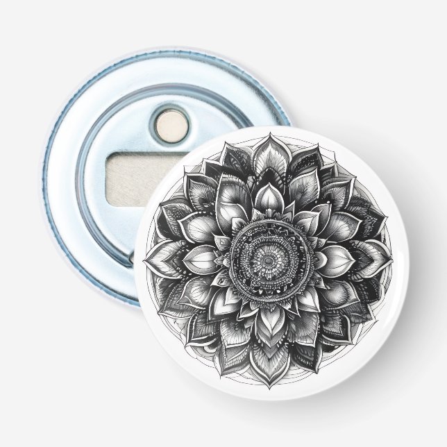 mandala shirt bottle opener (Front)
