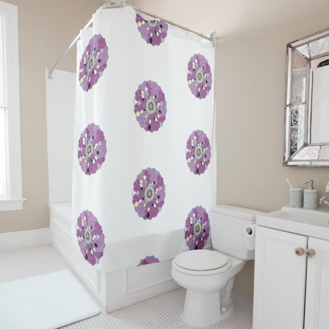 Mandala Shower Curtain  (In Situ)
