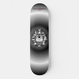 Mandala Skateboard