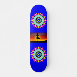 Mandala : Skateboard décoratif