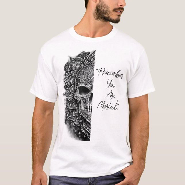 Mandala Skull T-Shirt (Front)