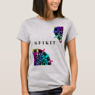 Mandala Spirit Colour Galaxy Star Simple Pretty T-Shirt