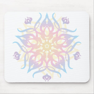 Mandala Sprite Burst Mouse Pad