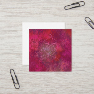 Mandala Square Business Card