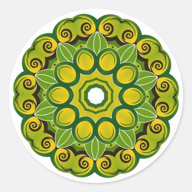 Mandala Sticker (Front)