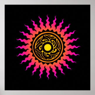 Mandala Sun 1 Poster