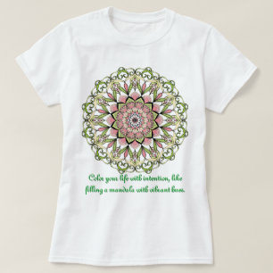 Mandala sur T-shirt