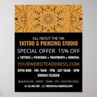Mandala Symbol, Tattoo & Body Piercing Studio