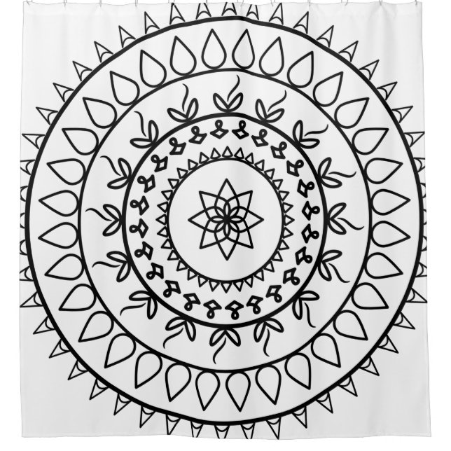 Mandala tattoo spiritual circle (Front)