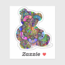 Mandala Teddy Bear