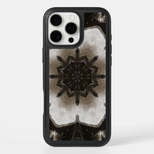 Mandala texturé Brown et crème