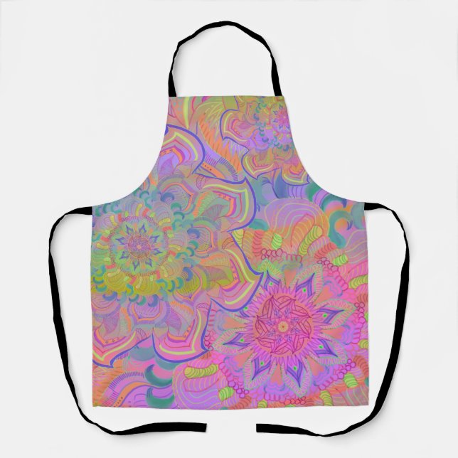 Mandala Three Layers Apron (Front)