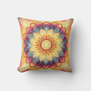 Mandala Throw Pillow