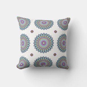Mandala Throw Pillow