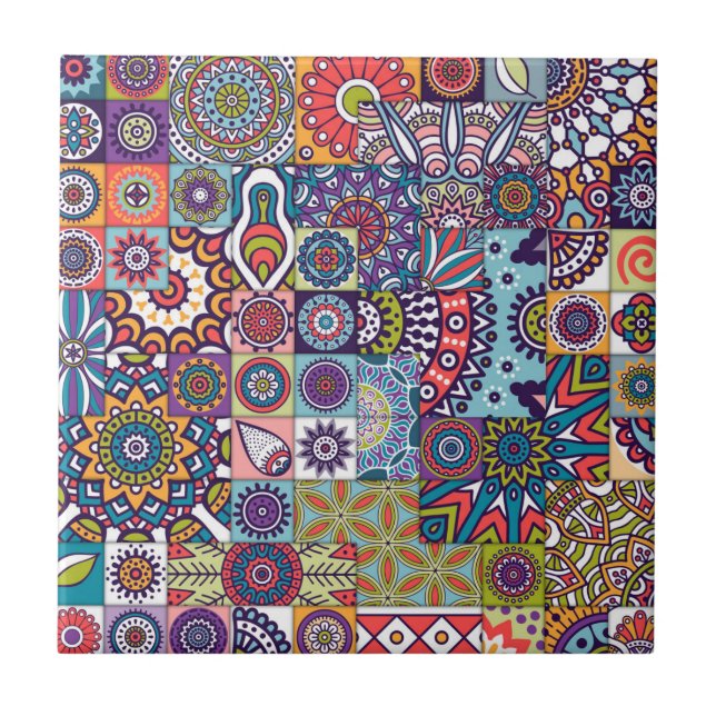 Mandala Tile Pattern (Front)