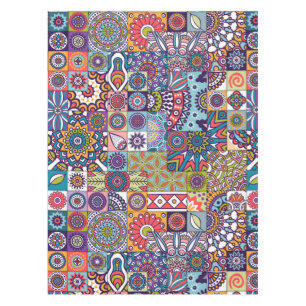Mandala Tile Pattern Tablecloth