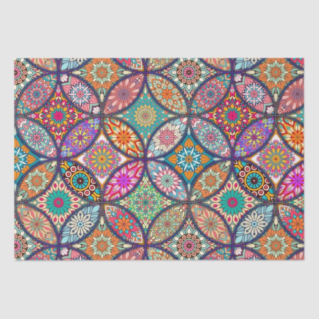 Mandala  tissue paper (Front)