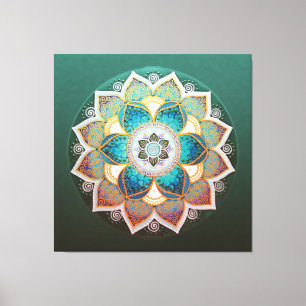 Mandala - Toile Enveloppée