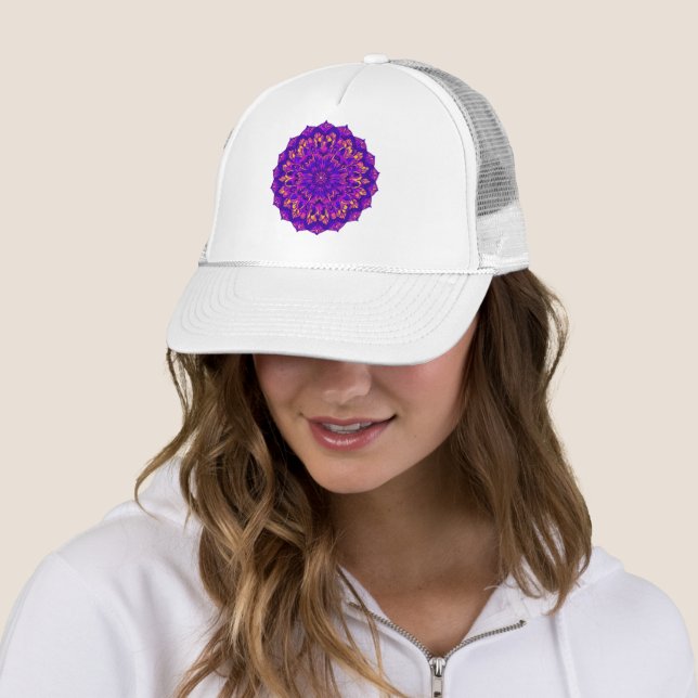 Mandala Trucker Hat (In Situ)