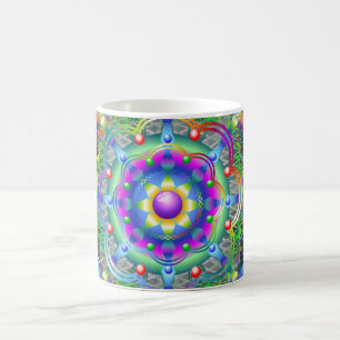 Mandala Universe Colours Magic Mug