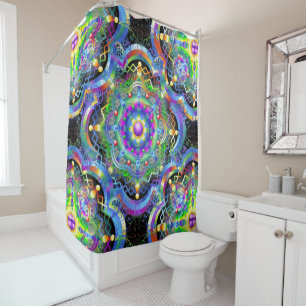 Mandala Universe Psychedelic Colours