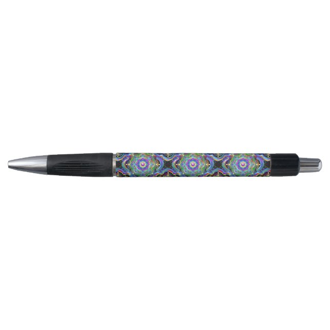 Mandala Universe Psychedelic Colours Pen (Front)