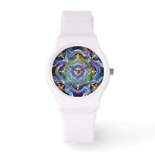 Mandala Universe Psychedelic Colours Watch