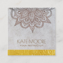 Mandala Universe Symbol With Gold Metallic Edge