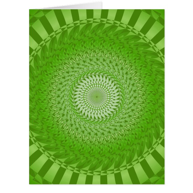 Mandala vert Soleil (Devant)