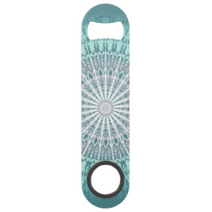 Mandala vert turquoise