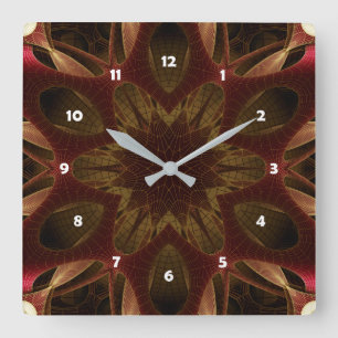 Mandala Wall Clock