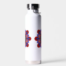 Mandala water bottle