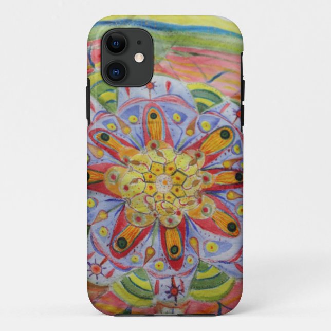 Mandala watercolor iPhone SE + iPhone 5/5S Case (Back)