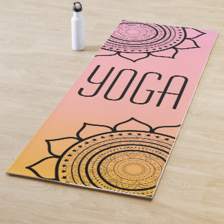 Mandala ,  Yoga Mat Gift Set 