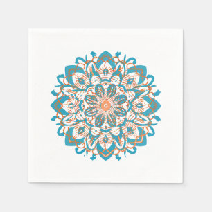 mandala Zoom paper  Napkin