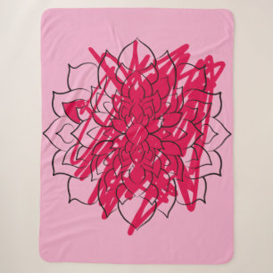 Mandalas are so relaxing... sherpa blanket