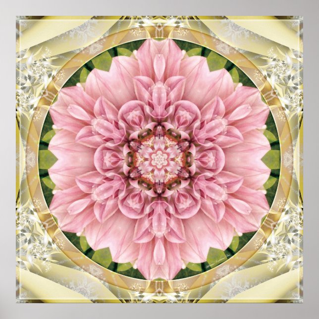 Mandalas du Coeur de la Liberté 13 Poster (Devant)