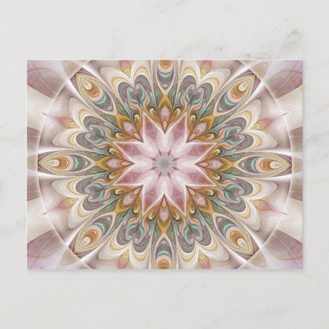 Mandalas for Times of Transition 24 Postcard (Front)