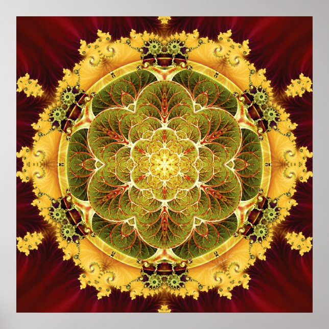 Mandalas for Times of Transition 8 Poster (Front)