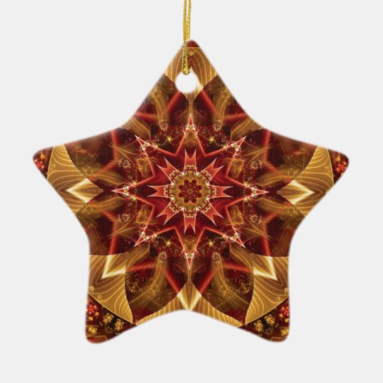 Mandalas from the Heart of Change 15, Gift Items Ceramic Ornament