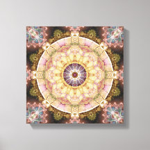 Mandalas from the Heart of Change 2 Wrapped Canvas