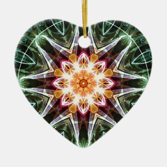 Mandalas from the Heart of Change 5, Gift Items Ceramic Ornament