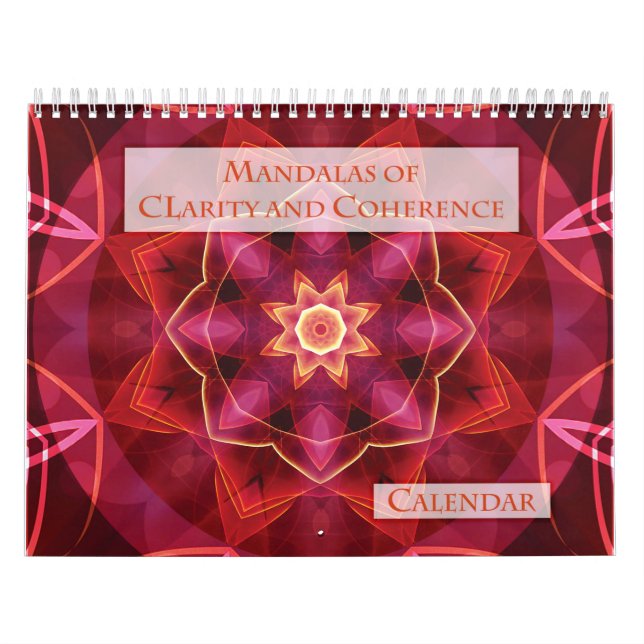 Mandalas of Clarity & Coherence Calendar (Cover)