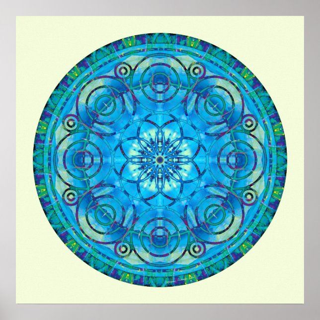 Mandalas of Deep Trust, No. 6 Poster (Front)
