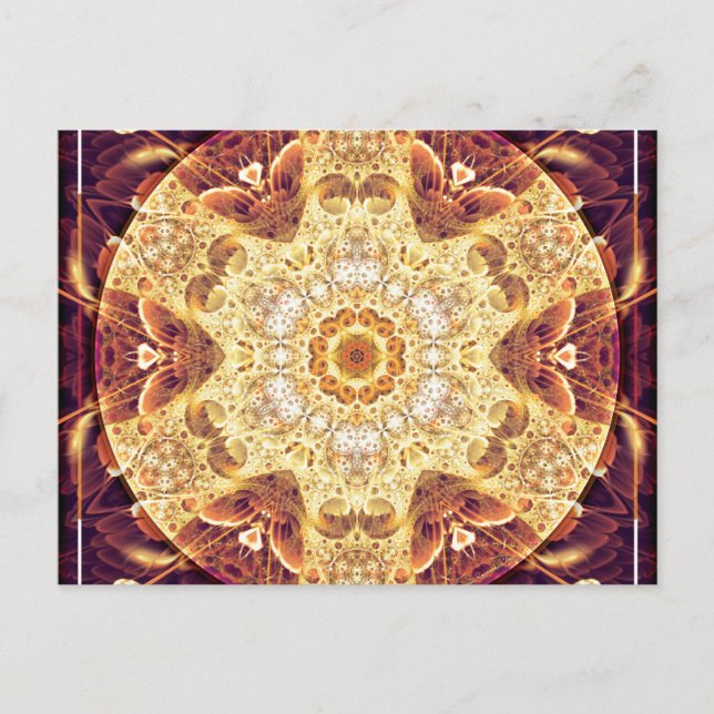 Mandalas of Forgiveness and Release 4 Postcard (Front)