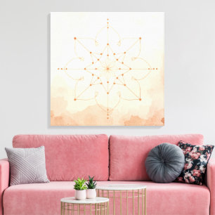 Mandalas Sacred Geometry Wall Art   Modern Boho