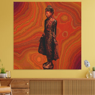 Mandalay Buddha Canvas Print