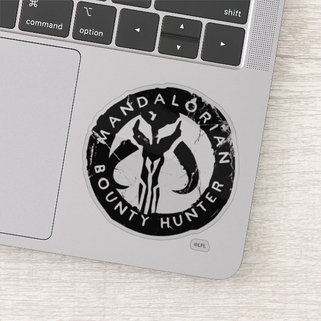Mandalorian Bounty Hunter Inked Icon (Detail)