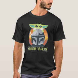 Mandalorian & Grogu #1 Dad in the Galaxy T-Shirt